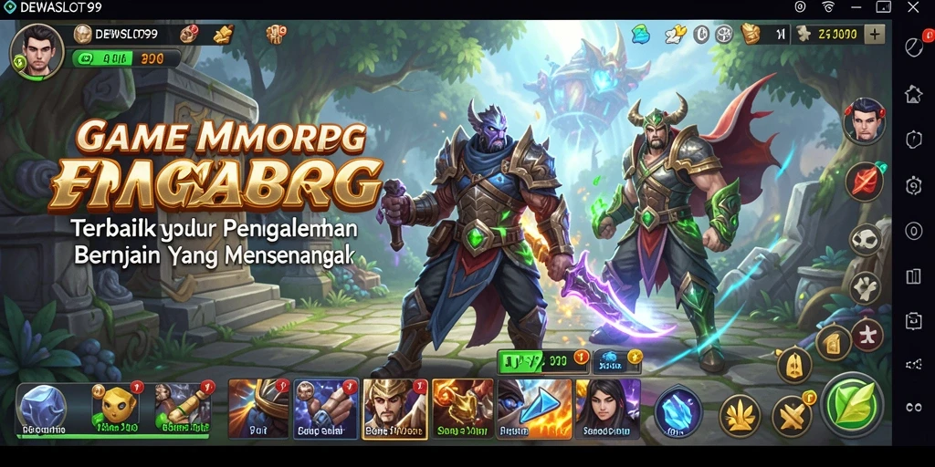 Gameplay menantang dalam dunia fantasi DEWASLOT99 yang memukau.