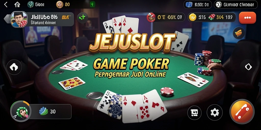 Gameplay seru dan interaktif di JEJUSLOT, cocok untuk penggemar Poker.