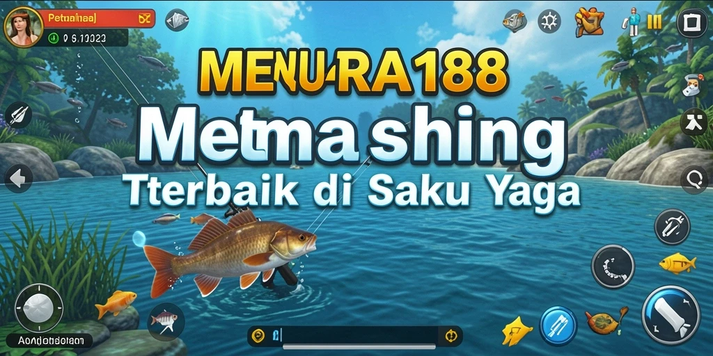 Screenshot gameplay MENARA188 yang menampilkan aksi seru memancing.