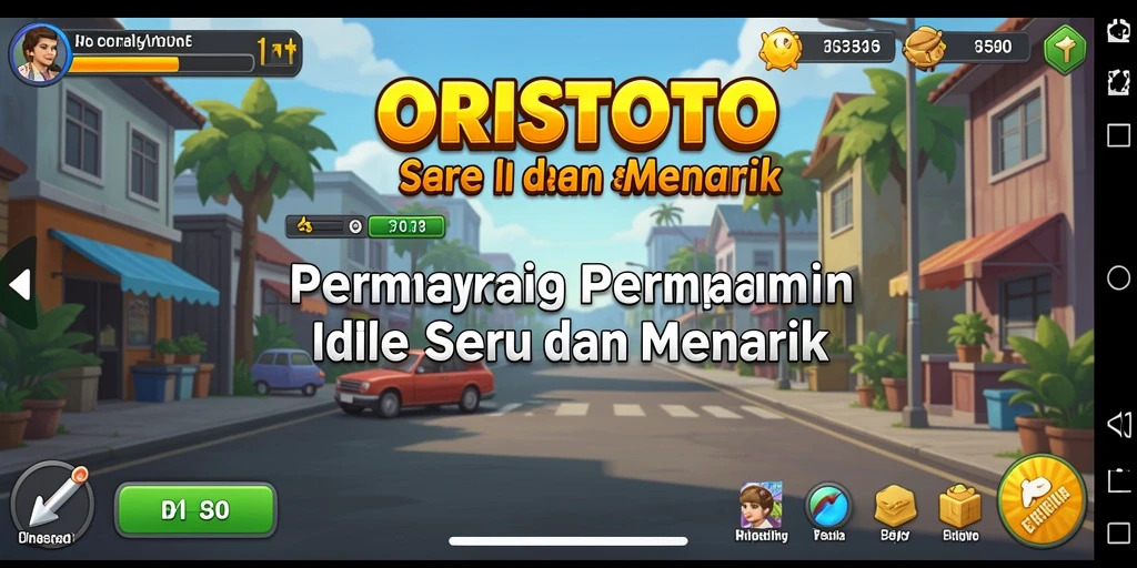 Screenshot gameplay ORISTOTO yang menampilkan keseruan permainan Idle.