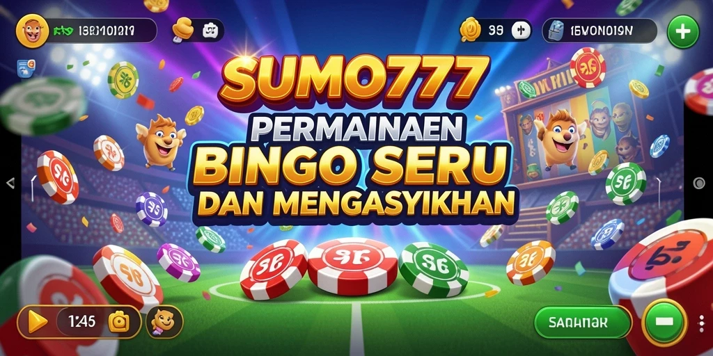 Screenshot gameplay SUMO777 yang menunjukkan momen seru Bingo.